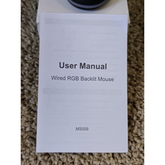 wired mouse usb RGB - Picture 2 of 4